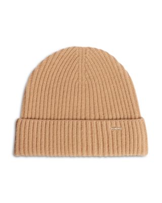Ribbed Wool & Cashmere Beanie