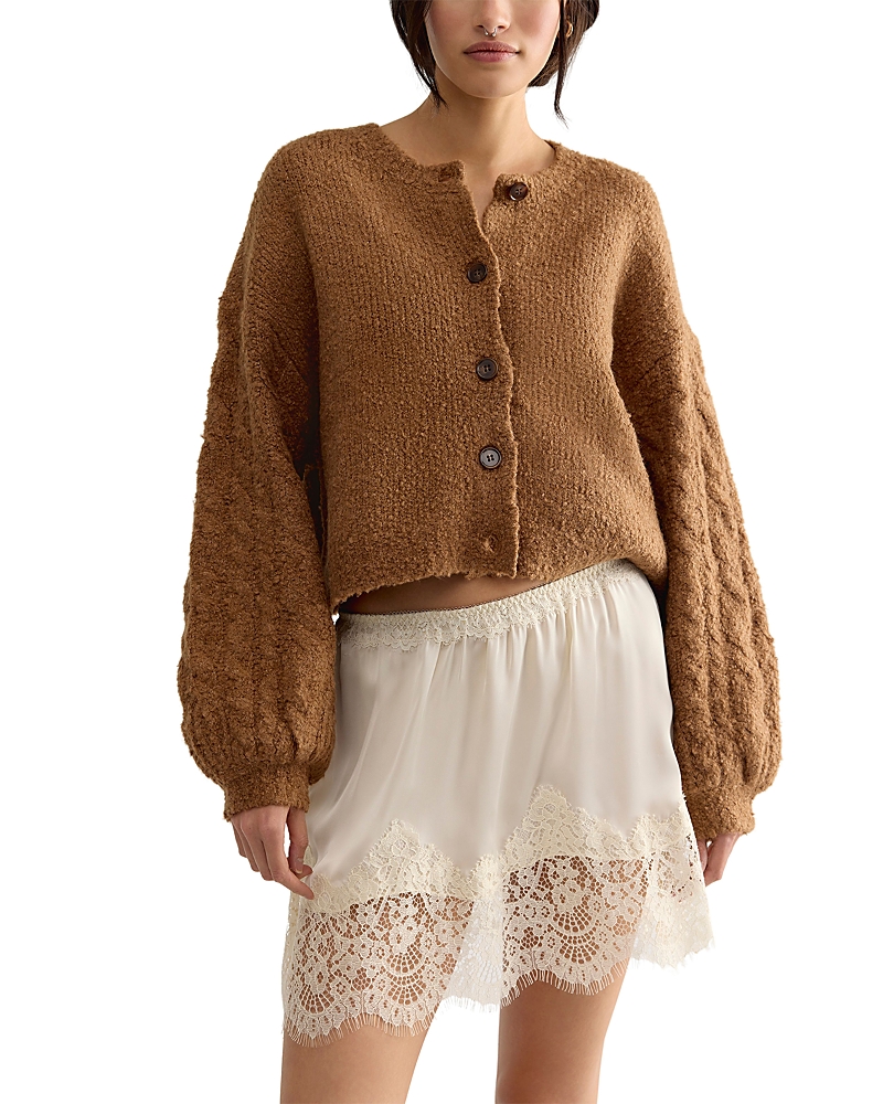 Free People Thistle Button Front Cardigan Sweater