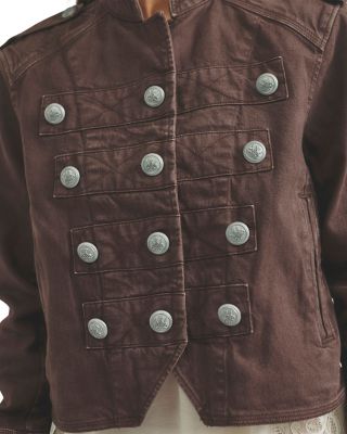 Ryland Cotton Blend Band Jacket - thumbnail 4