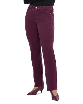 Marilyn High Rise Straight Leg Corduroy Pants