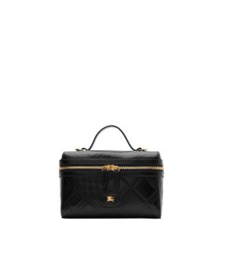 Bloomsbury Embossed Calf Leather Vanity Bag