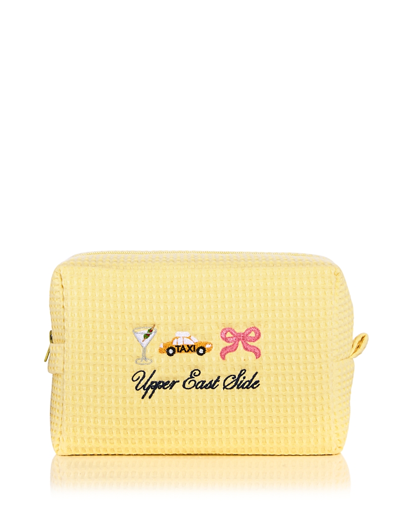 Abbode Ues Embroidered Waffle Knit Pouch