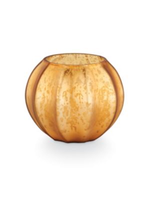  Noble Holiday Collection, Woodfire, Mercury Pumpkin Candle, 8.6 oz.