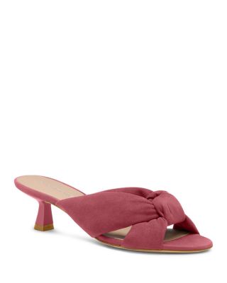 Women's Knotted Suede Sandals