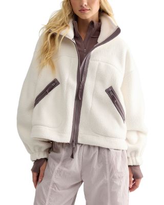 Hit The Slopes Fleece Cocoon Zip Jacket