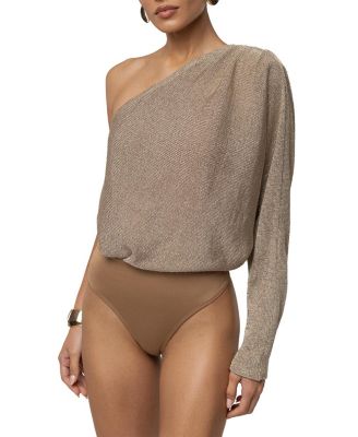  Resort Metallic Bodysuit