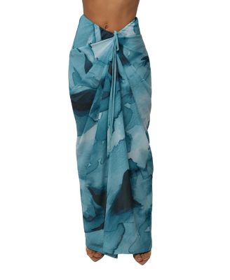 Jluxlabel Abstract Noelia Printed Skirt