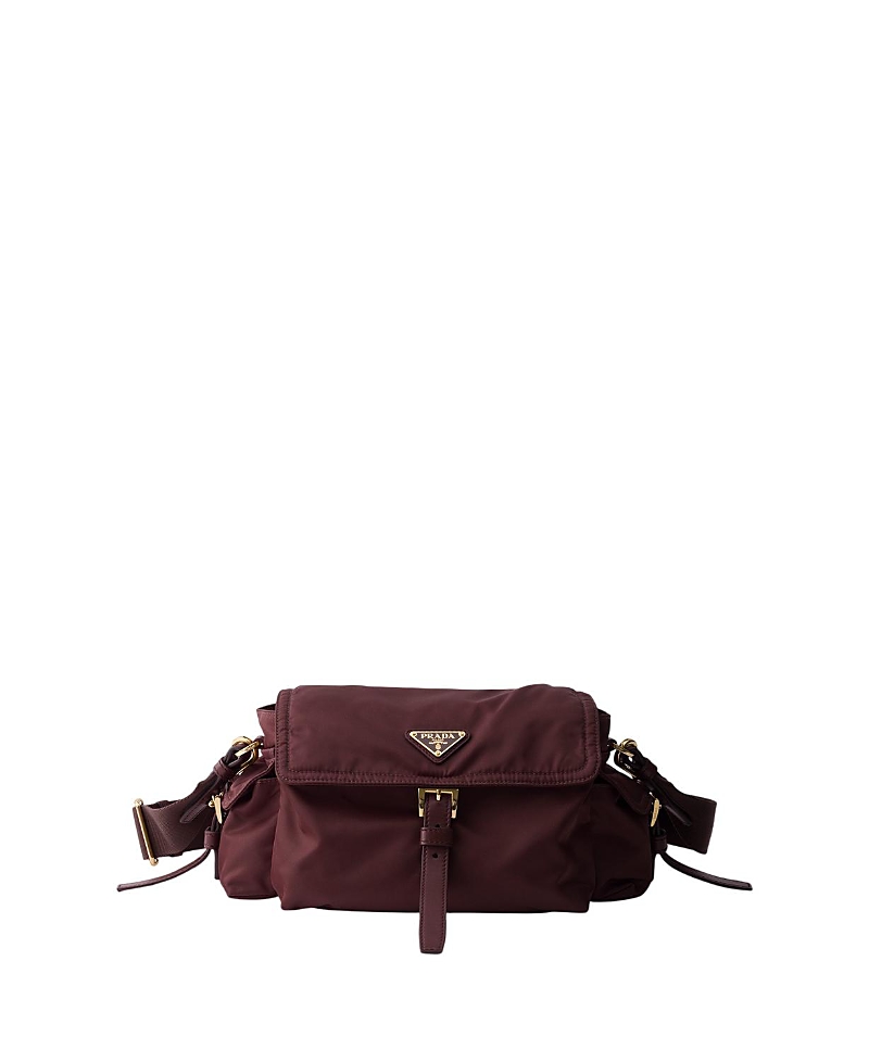 Prada Explore Medium Re-Nylon Shoulder Bag With Flap · OS