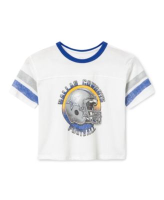  Unisex NFL Dallas Cowboys Striped Ringer Tee