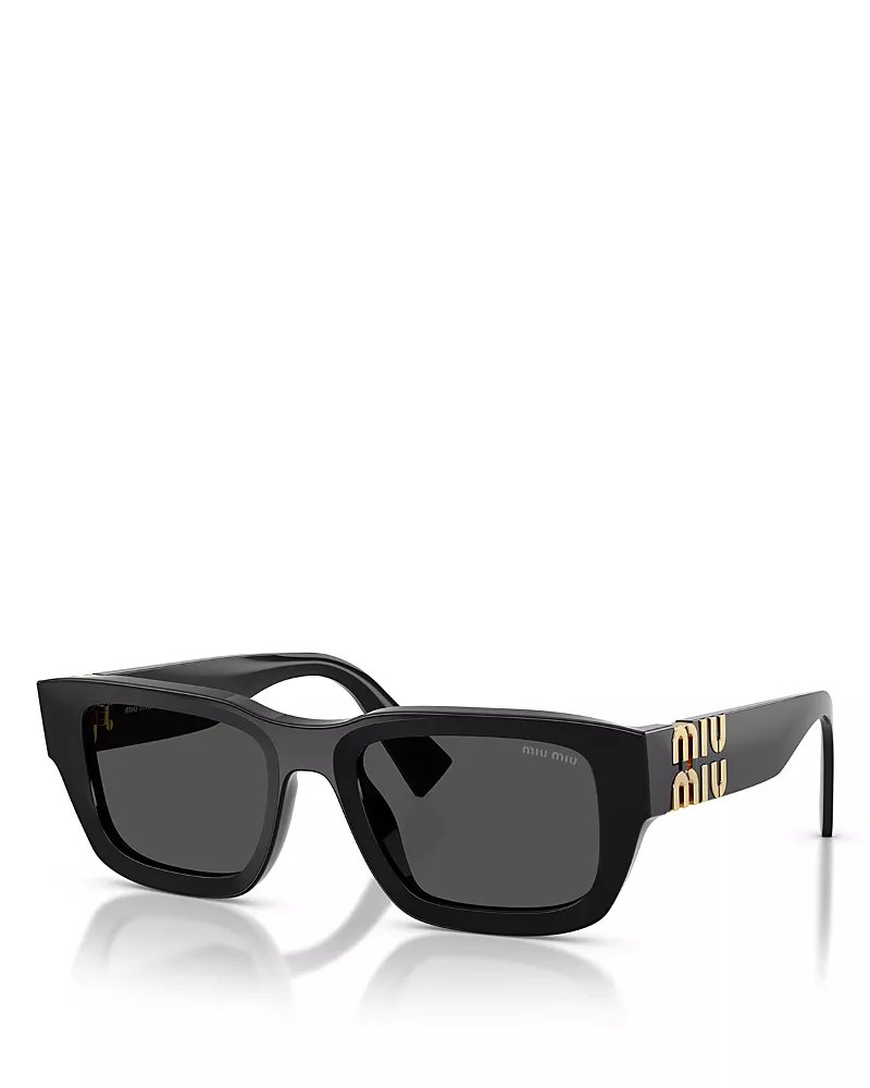 Miu Miu Square Sunglasses, 53mm