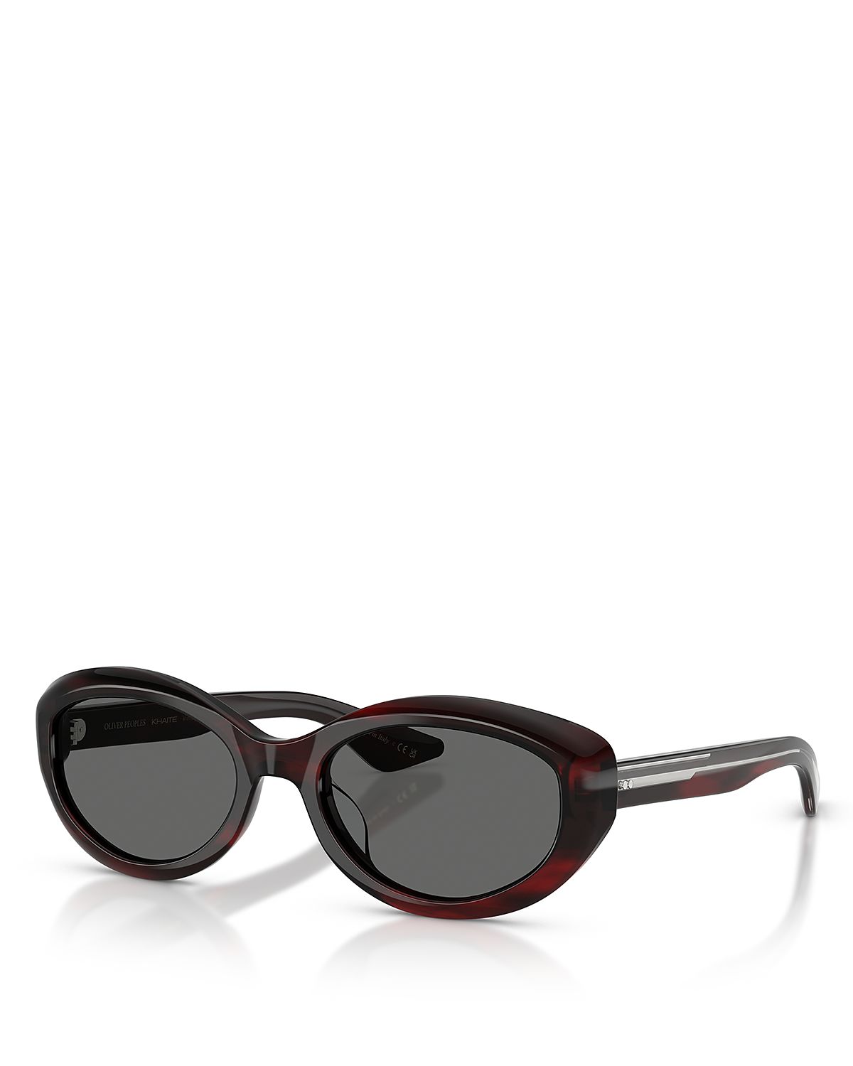 Oliver Peoples x Khaite Oval Sunglasses, 53mm