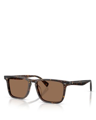 Brano Rectangular Sunglasses, 53mm