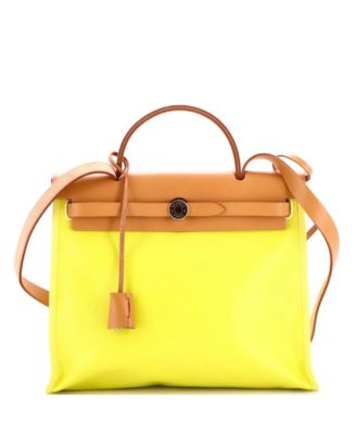 Herbag Zip 31 Canvas & Leather Shoulder Bag