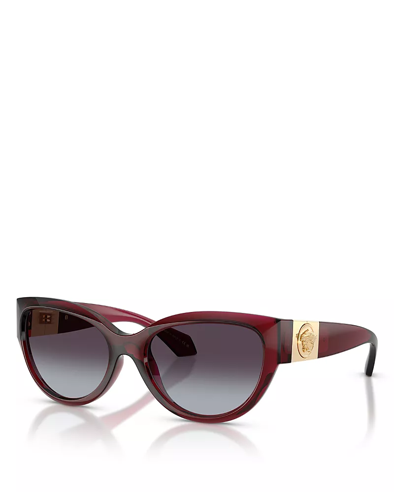 Versace Cat Eye Sunglasses, 56mm