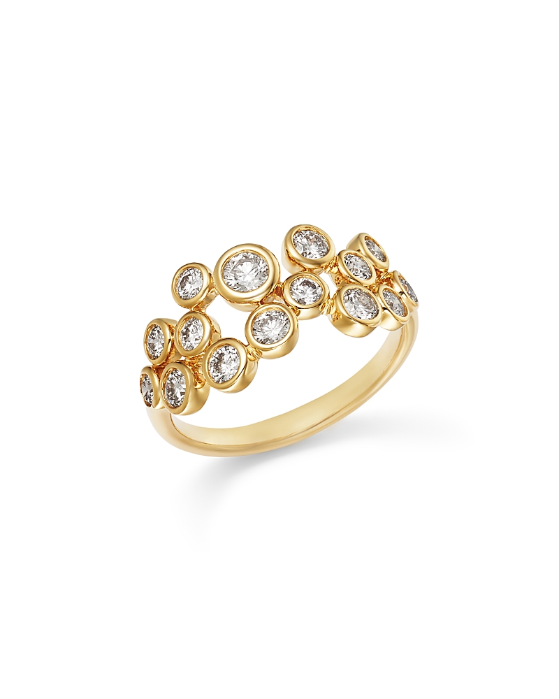 Bloomingdale's Fine Collection Diamond Bezel Cluster Ring