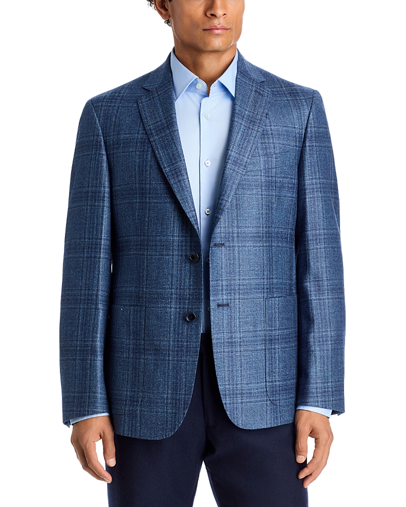 The Men's Store at Bloomingdale's Loro Piana Plaid Wool, Silk & Cashmere Check Sport Coat - Exclusive