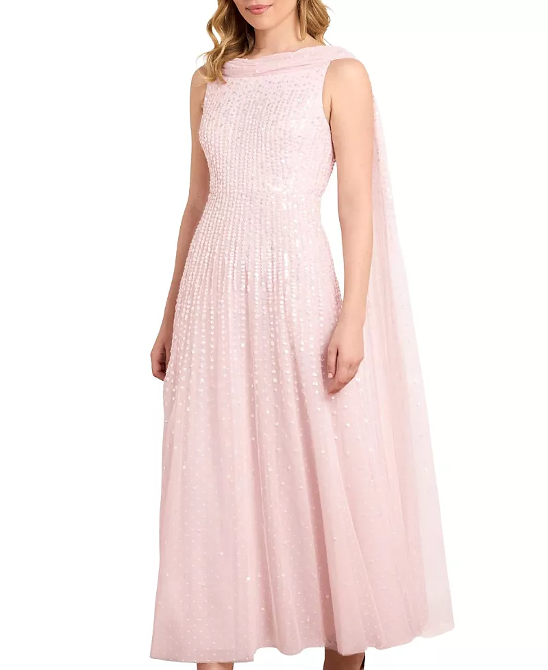 Needle & Thread Moonlight Sequin Ankle Gown