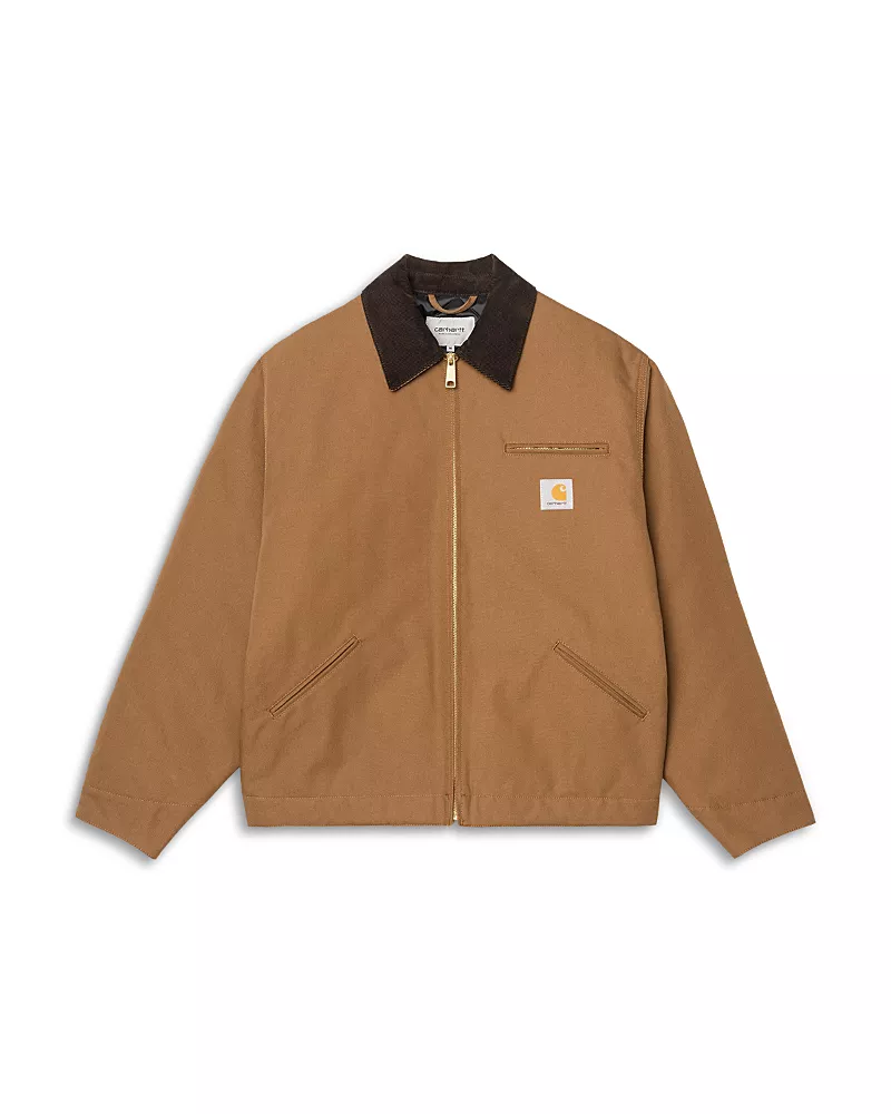 Carhartt Wip Detroit Cotton Loose Tobacco Logo Jacket