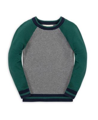 Boys' Organic Long Sleeve Raglan Sweater - Little Kid