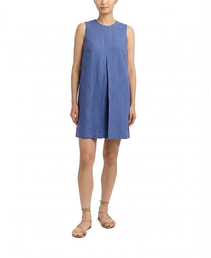 Cartolina Fiona Linen Shift Dress