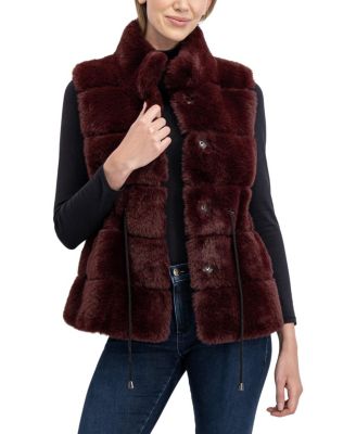  Faux Fur Rex Rabbit Vest
