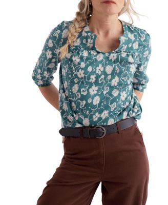 Little Sun 3/4 Sleeve Relaxed Top