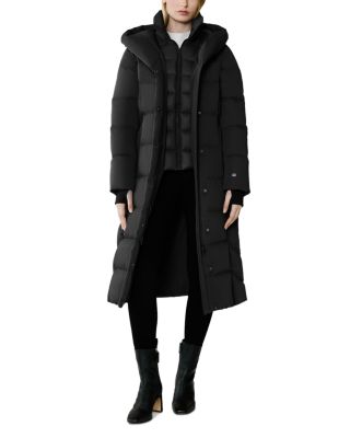Talyse-U Down Hooded Maxi Coat