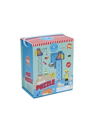  Construction 60 Piece Shaped Jigsaw Puzzle - 3+ Years