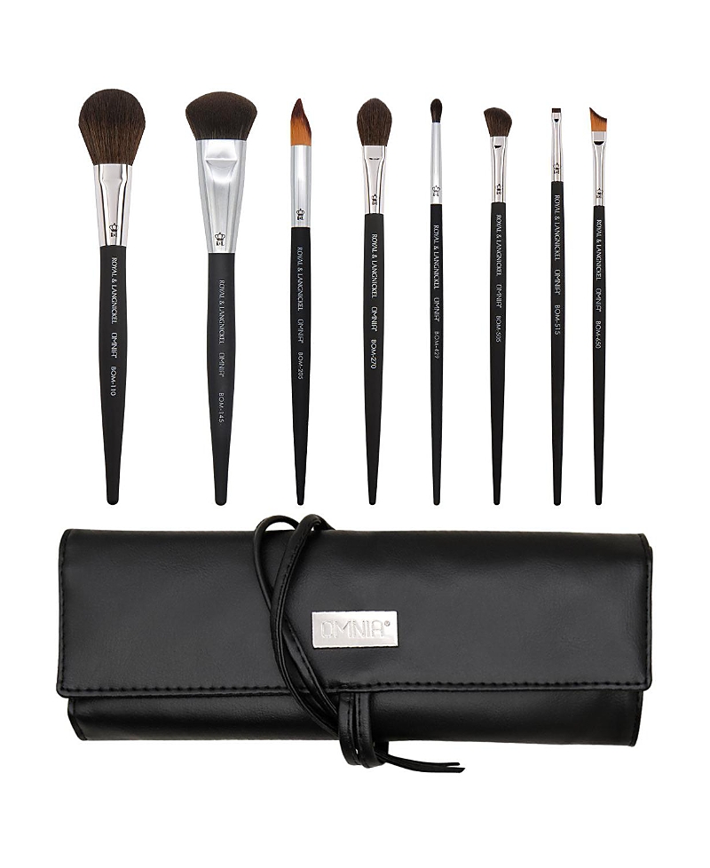 Omnia Professional Artist Favorites Alexandra Cardoso Makeup Brush Set - 9 Pcs