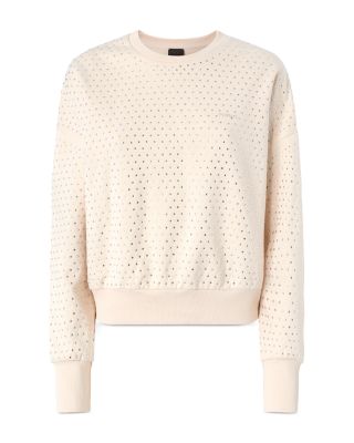 Studded Cotton Sweatshirt