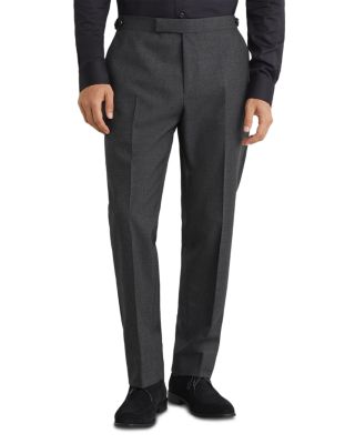 Bold Wool Tab Waist Pants