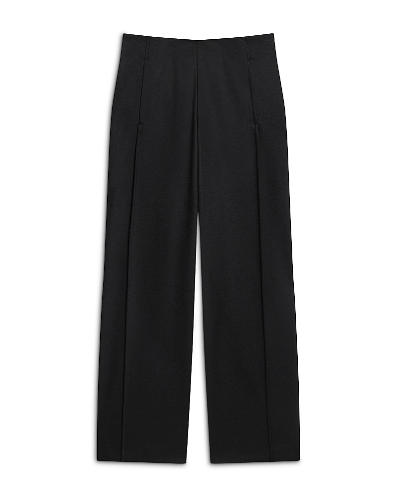 Theory Wool Blend Pintuck Pants