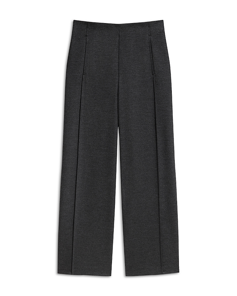 Theory Wool Blend Pintuck Pants