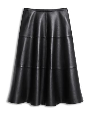 Leather Circle Skirt