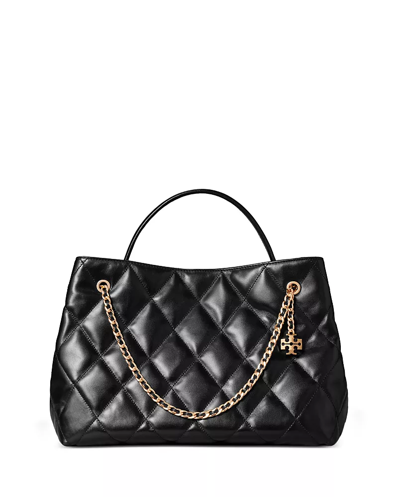 Tory Burch Fleming Quilted Leather Carryall