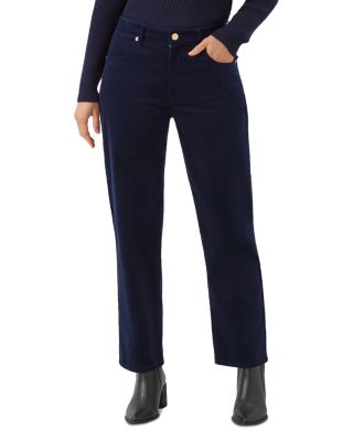 Cotton Stretch Corduroy Ankle Pants