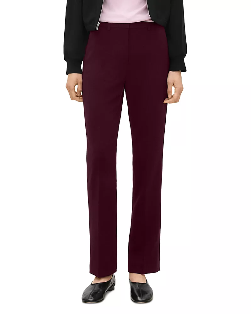 Theory Marcee Flat Front Pants in Admiral Crepe