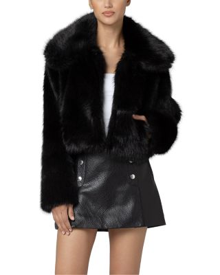 Make It Rain Faux Fur Jacket