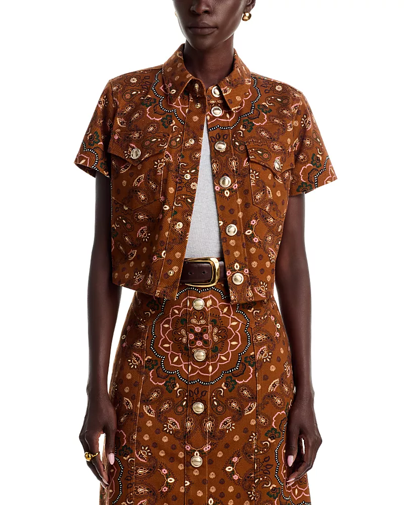 Cara Cara Paro Cotton Snap Front Shirt