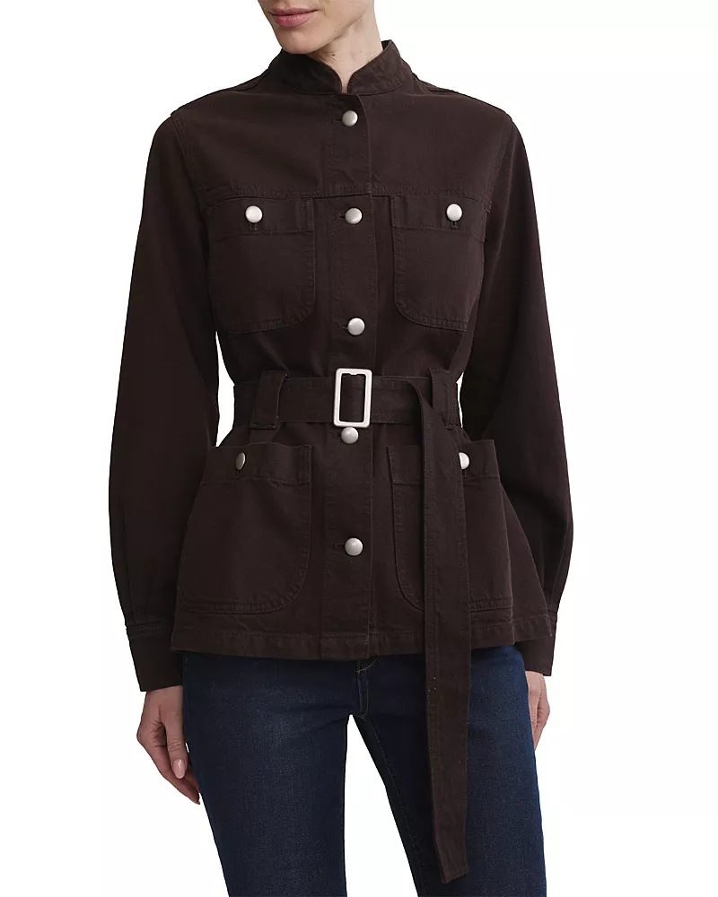 DL1961 Utility Belted Denim Jacket