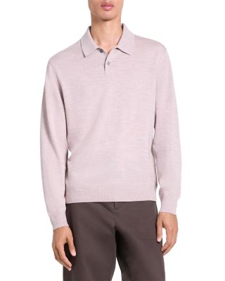 Goris Cashmere Long Sleeve Polo Sweater