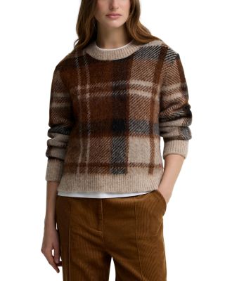 Glendyn Tartan Crewneck Sweater