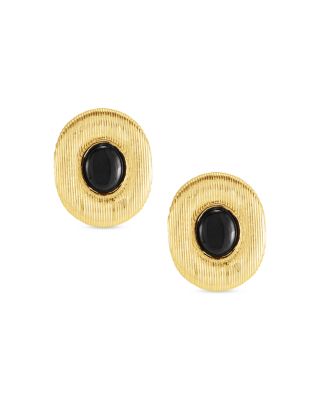 Safari Black Onyx Drop Earrings 