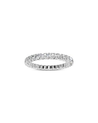 Bloomingdale's Fine Collection Diamond Eternity Ring in 14K White Gold, 1.0 tcw