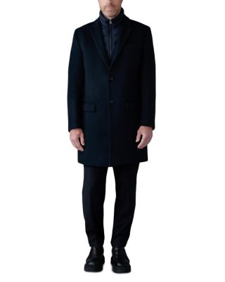 SKAI-SLB 3-in-1 Wool Coat with Removable Down Liner