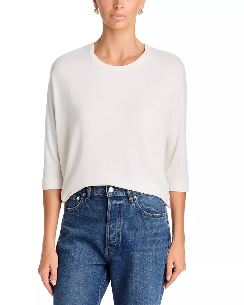 Majestic Filatures Soft Touch Relaxed Crewneck Tee