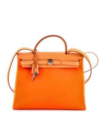 31 Herbag Zip Leather and Toile