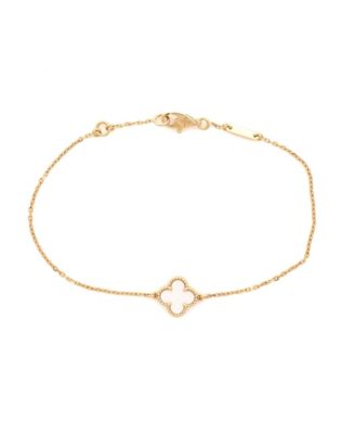  Sweet Alhambra Bracelet 18K Gold and Mother of Pearl