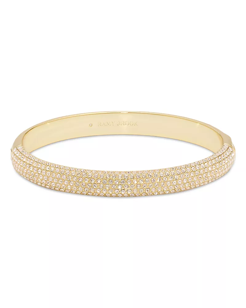 Ramy Brook Khatia Pave Bangle Bracelet