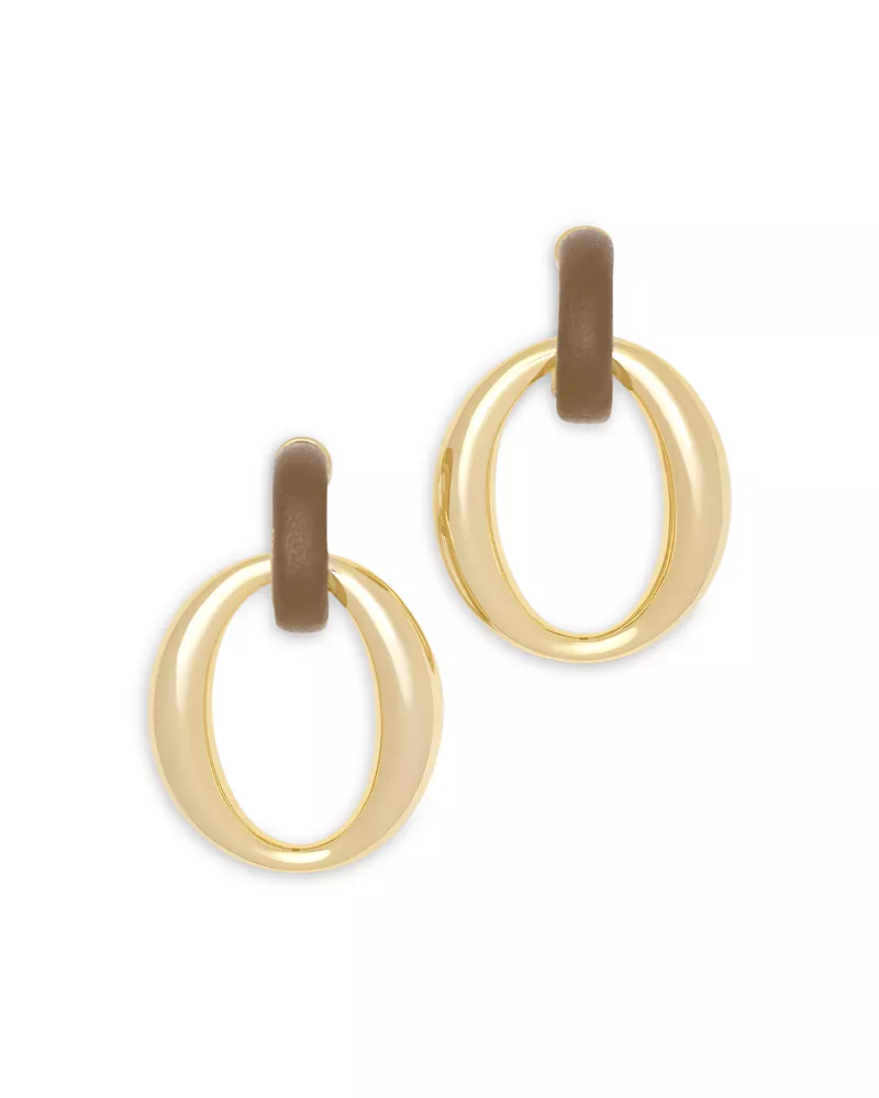 Ramy Brook Elle Loop Drop Earrings, 1.7L